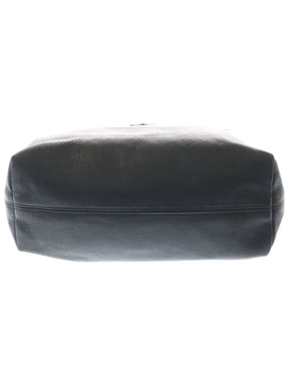 Chrome Hearts FS Tote Leather Black with Cross Patch